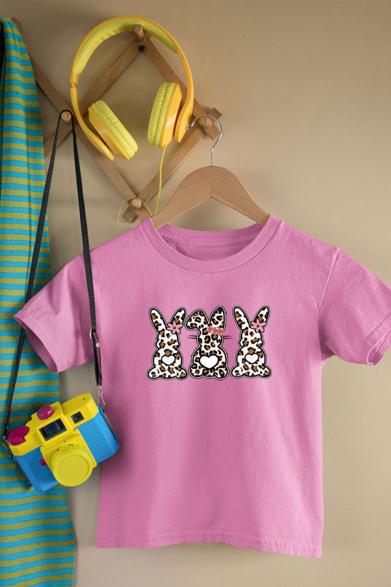 Grossiste I.A.L.D FRANCE - Tshirt Fille | 3 Lapins