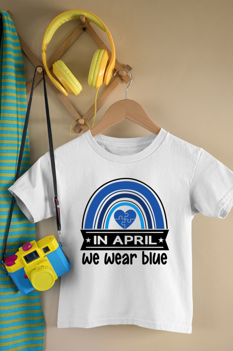 Grossiste I.A.L.D FRANCE - Tshirt Fille |  april wear blue