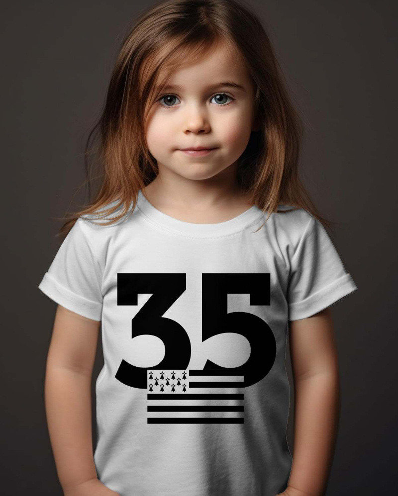 Wholesaler I.A.L.D FRANCE - Girl's tee | 35 bretagne
