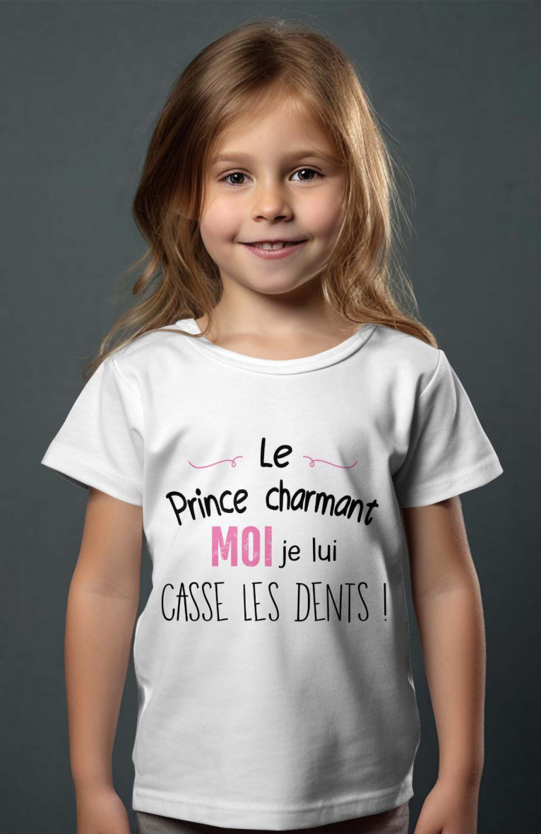 Wholesaler I.A.L.D FRANCE - Girl's Tee | casse les dents