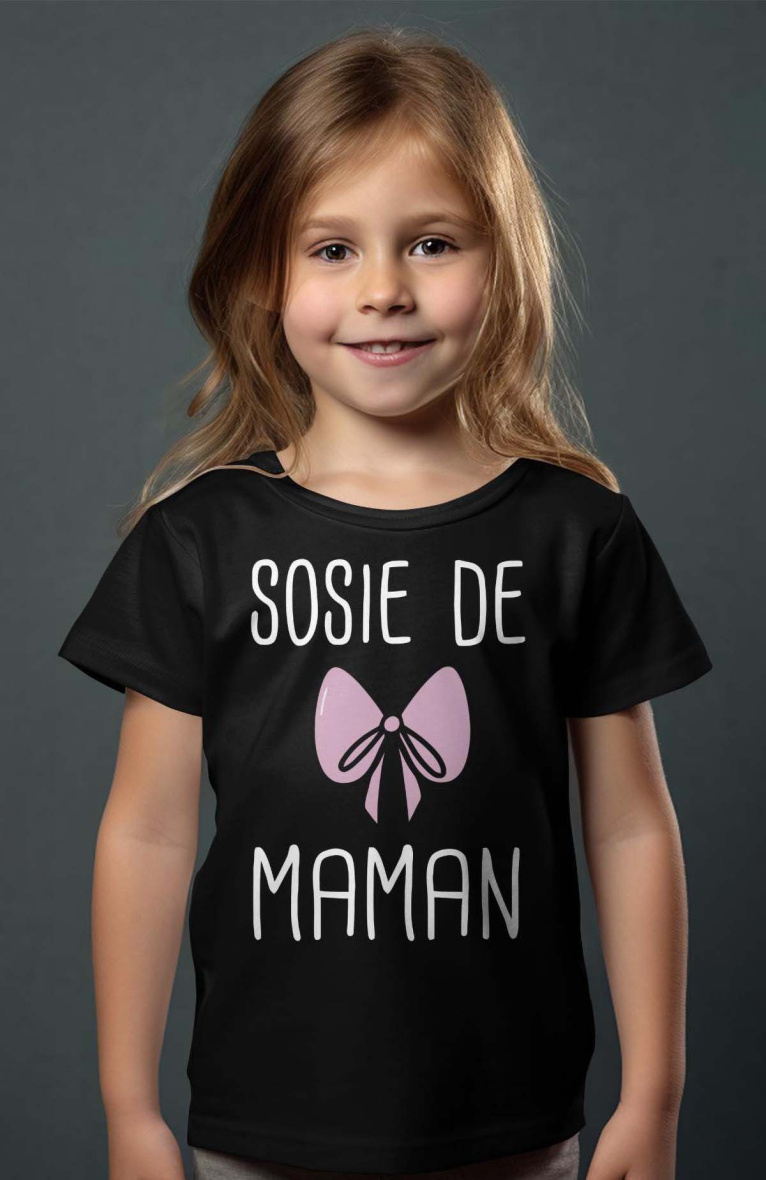 Grossiste I.A.L.D FRANCE - T-shirt Fille | sosie de maman