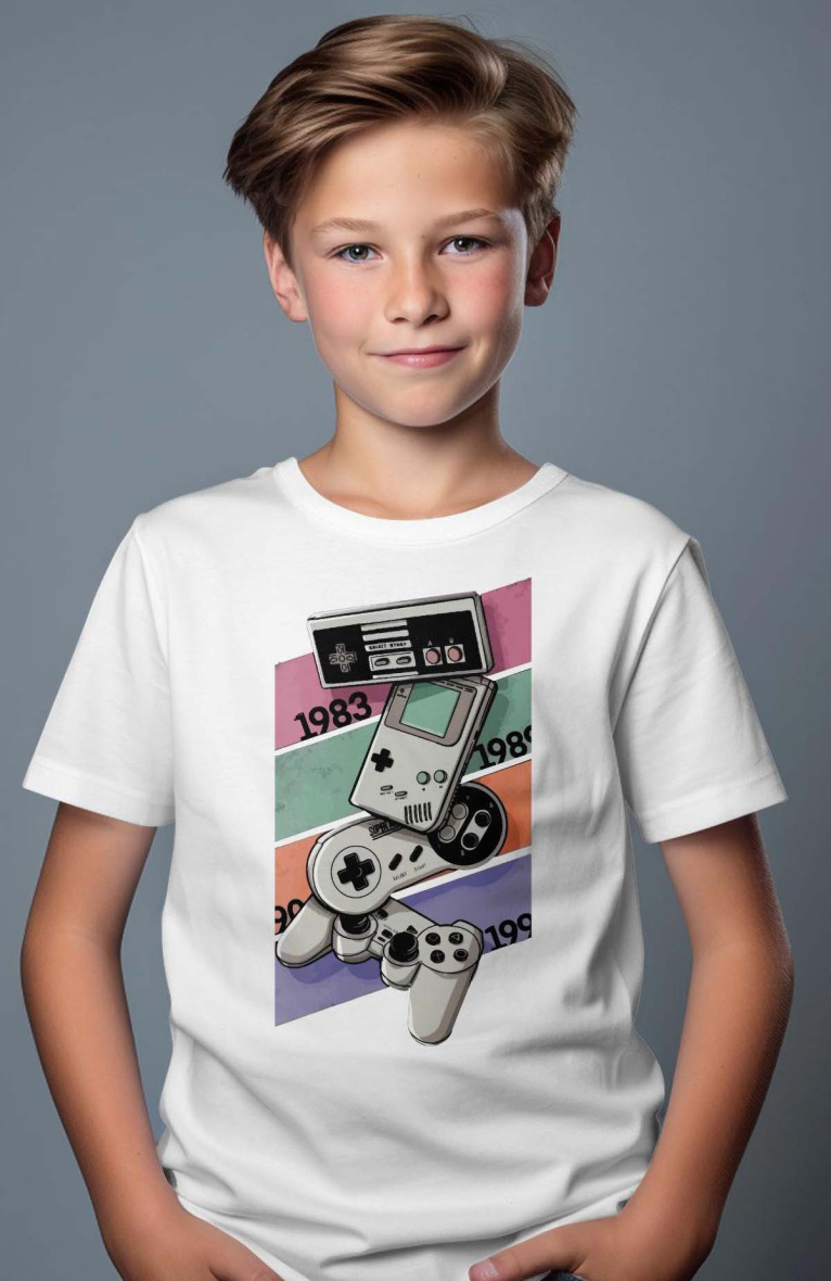 Grossiste I.A.L.D FRANCE - T-shirt Garçon  | manette Ninten