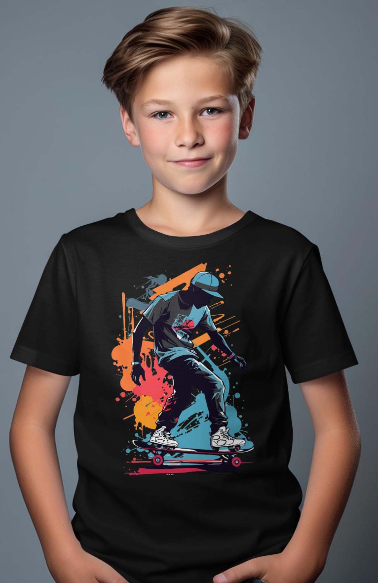 Wholesaler I.A.L.D FRANCE - Boy's tee  | skateman
