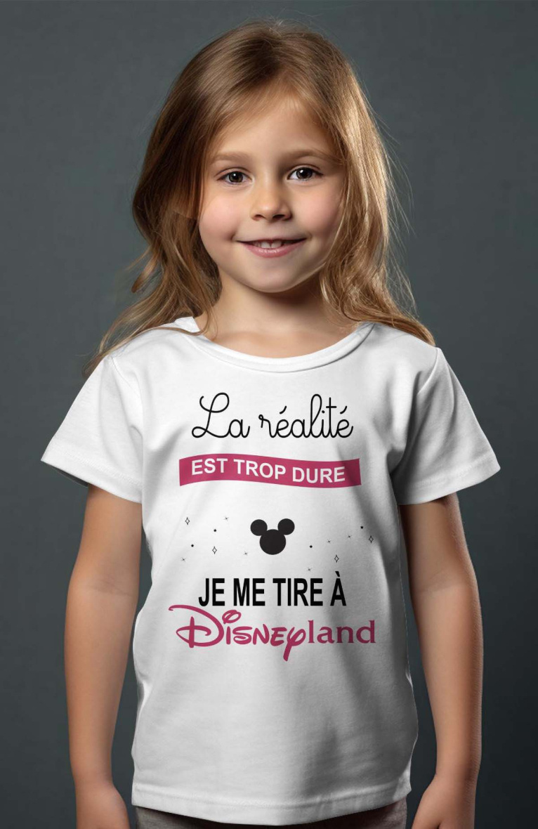 Wholesaler I.A.L.D FRANCE - Girl's Tee |  me tire disneyland