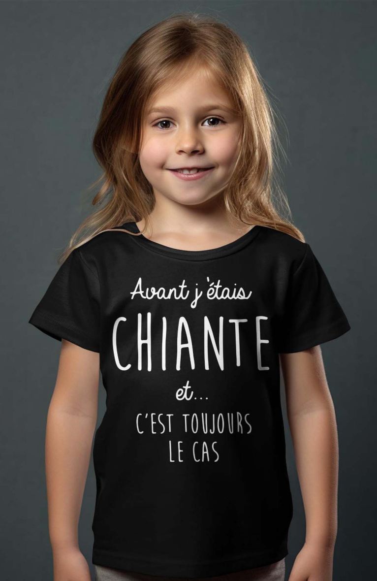 Wholesaler I.A.L.D FRANCE - Girl's Tee |  chiante toujours