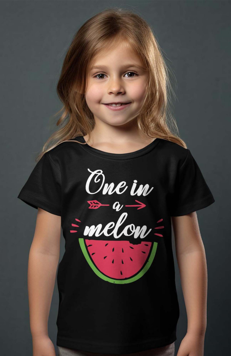Grossiste I.A.L.D FRANCE - T-shirt Fille |  one a melon