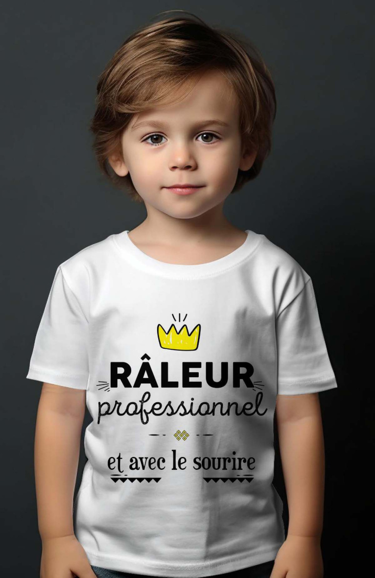 Wholesaler I.A.L.D FRANCE - Boy's tee  | raleur pro