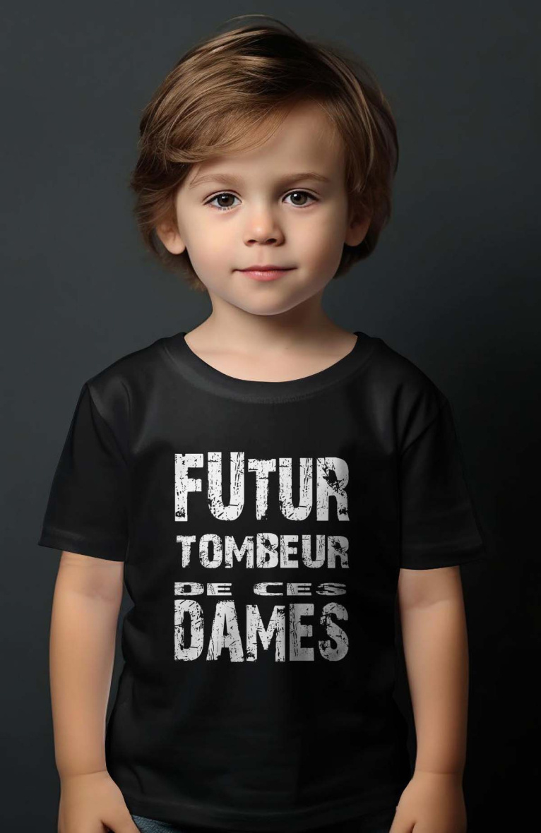 Großhändler I.A.L.D FRANCE - Jungen-T-Shirt | zukünftiger Frauenschwarm