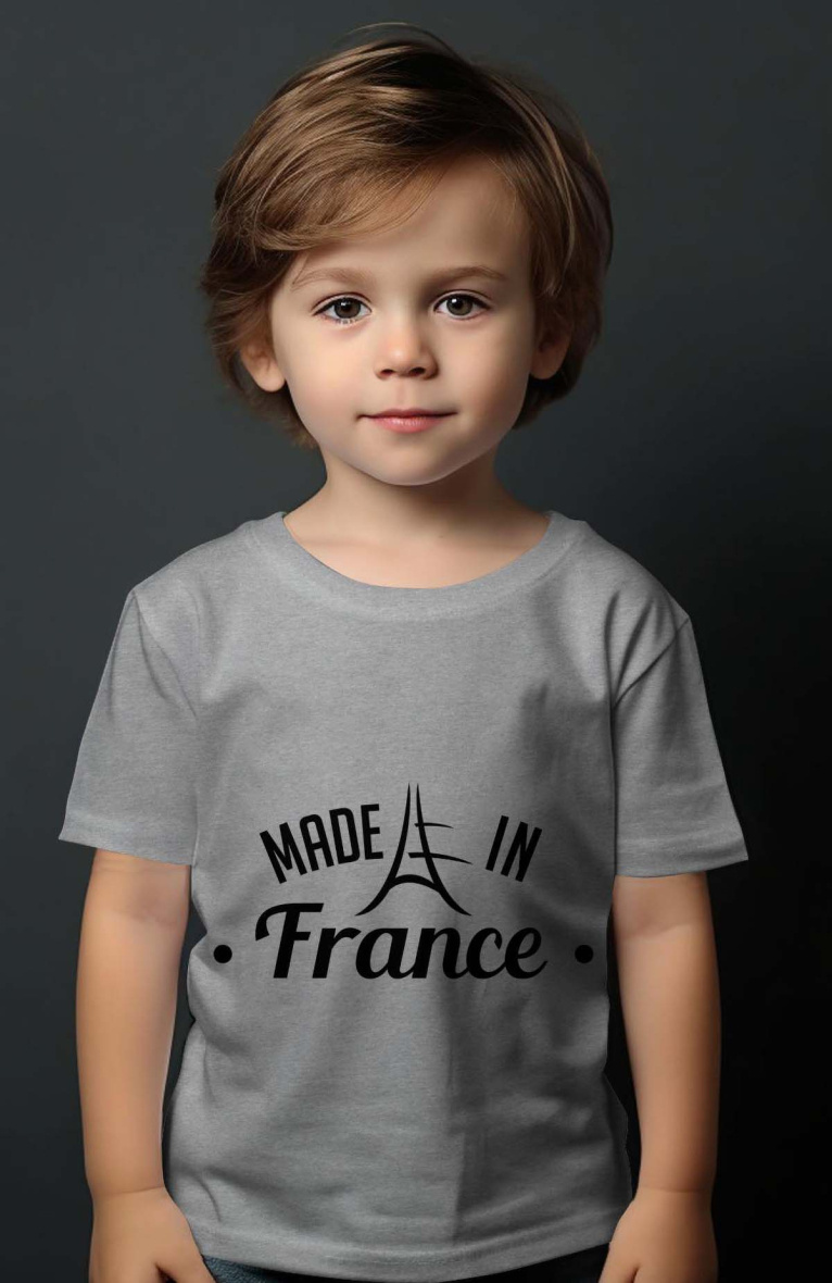 Großhändler I.A.L.D FRANCE - Jungen-T-Shirt | Hergestellt in Frankreich