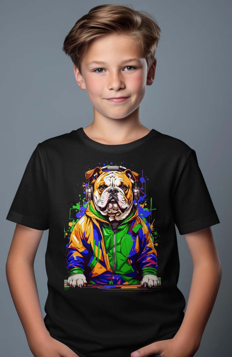 Grossiste I.A.L.D FRANCE - T-shirt Garçon  | Paint V Boy