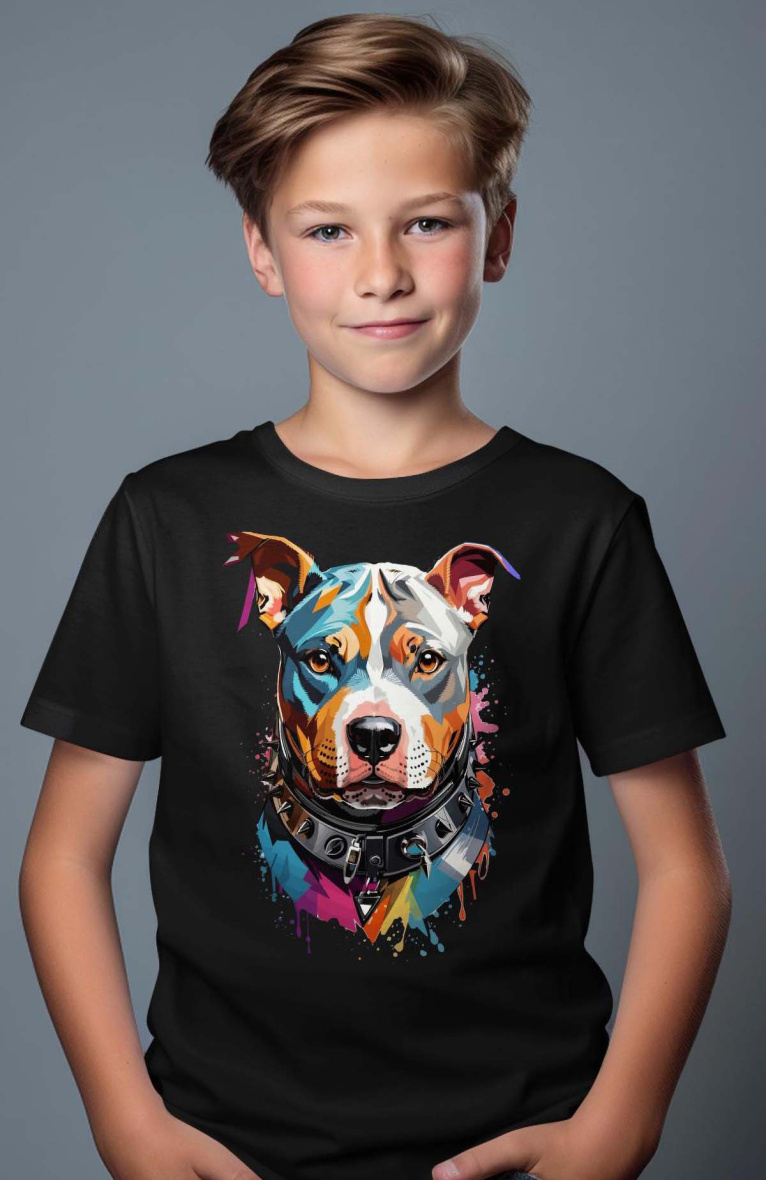 Wholesaler I.A.L.D FRANCE - Boy's tee  | Doggy colors