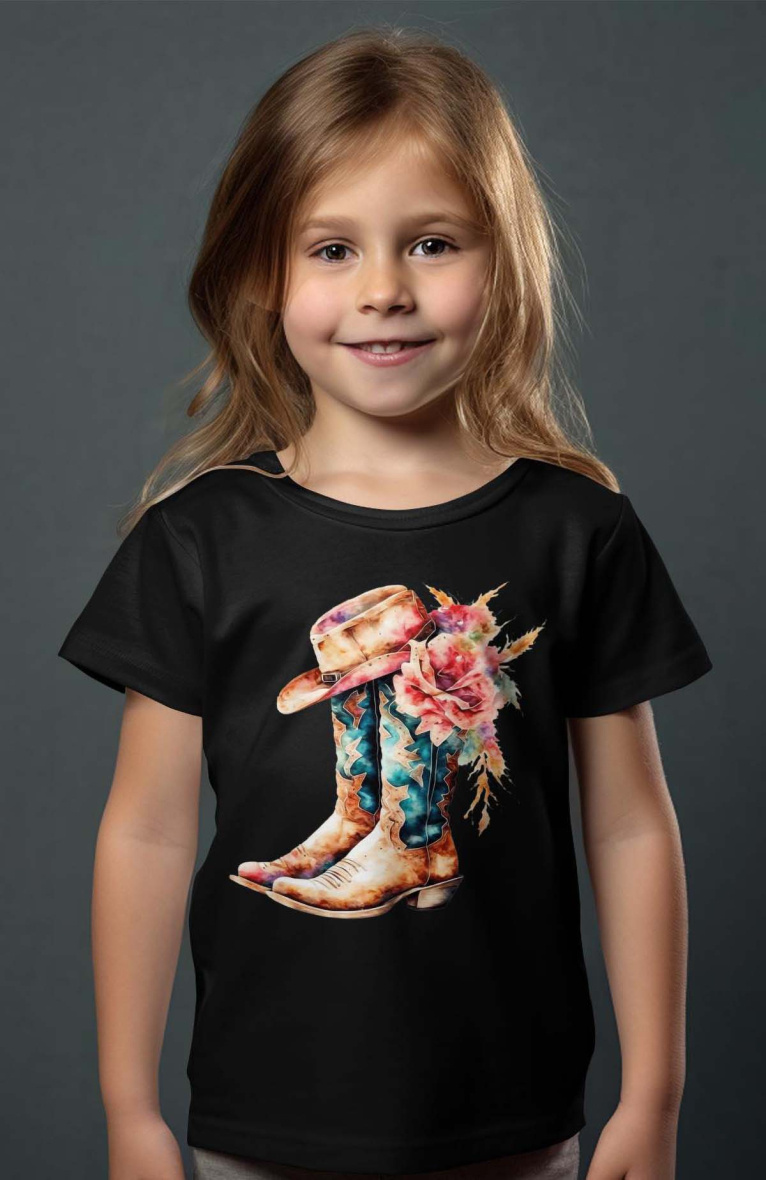 Grossiste I.A.L.D FRANCE - T-shirt Fille | Western boots