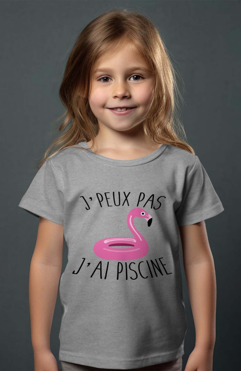 Wholesaler I.A.L.D FRANCE - Girl's tee | peux pas piscine