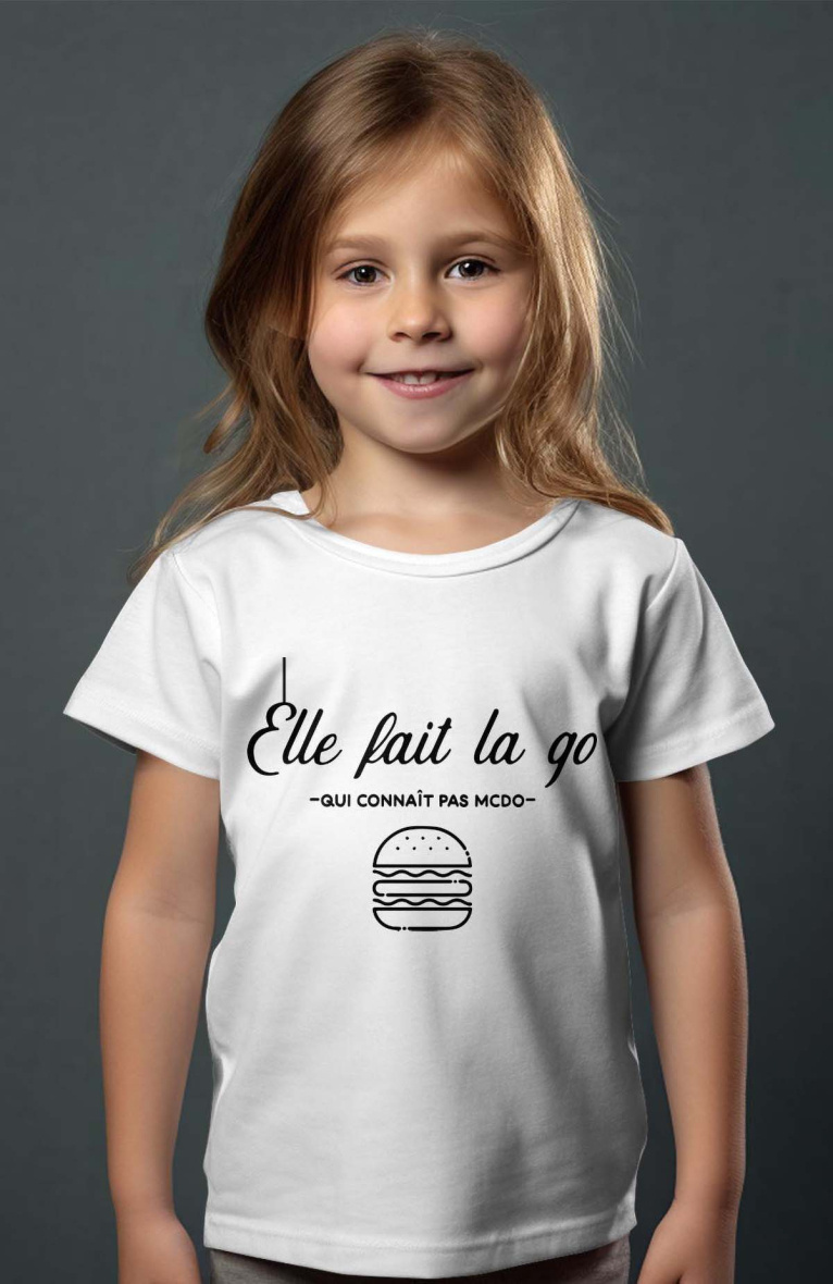 Wholesaler I.A.L.D FRANCE - Girl's tee | elle fait la go