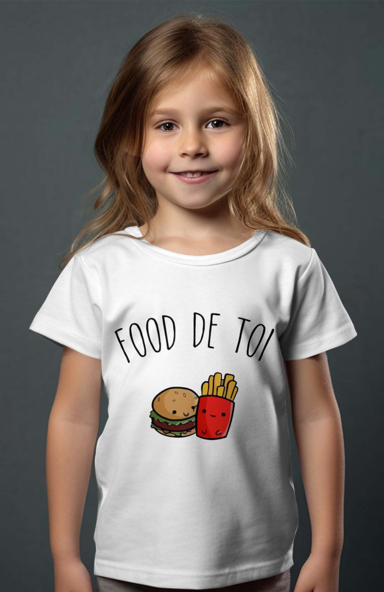 Wholesaler I.A.L.D FRANCE - Girl's tee | food de toi
