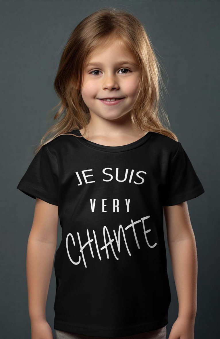 Wholesaler I.A.L.D FRANCE - Girl's tee | je suis very chiante