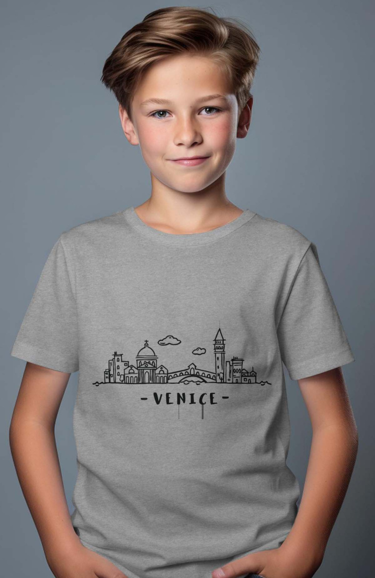 Wholesaler I.A.L.D FRANCE - Boy's tee  | Skyline Venice