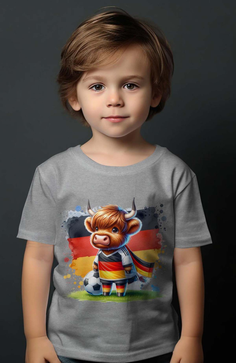 Großhändler I.A.L.D FRANCE - Jungen-T-Shirt | Deutsche Kuh