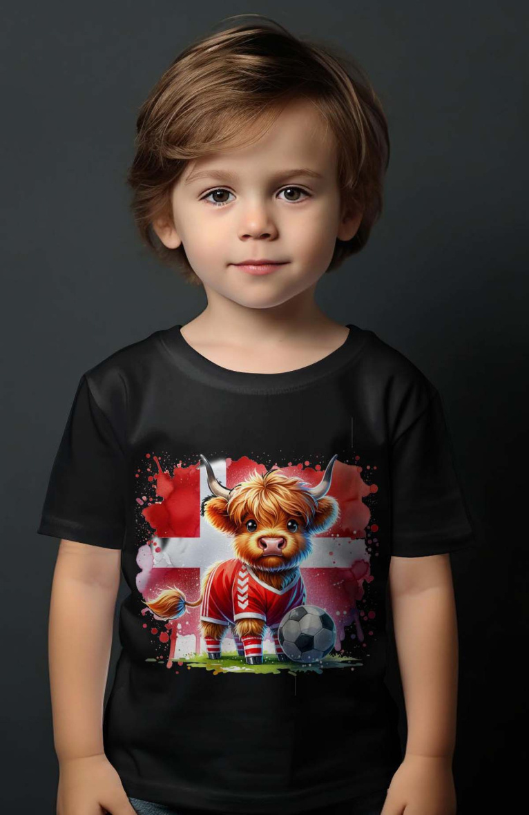 Großhändler I.A.L.D FRANCE - Jungen-T-Shirt | Dänemark-Kuh