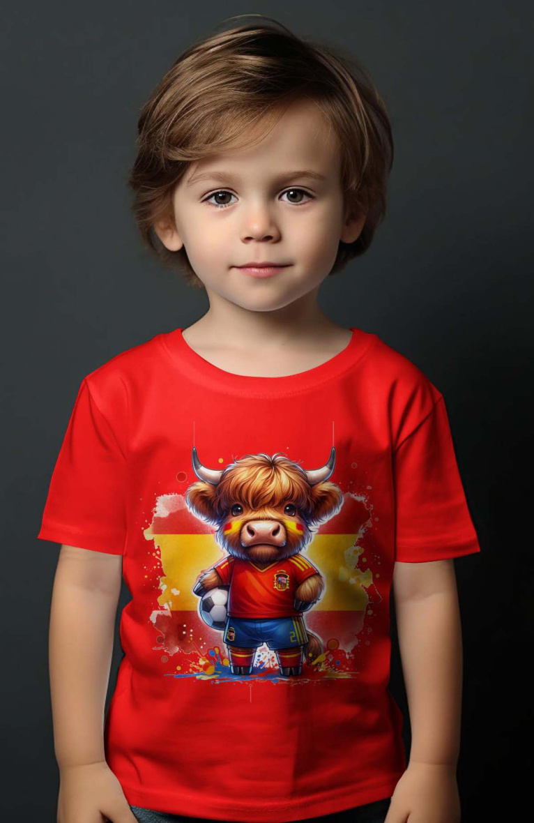 Großhändler I.A.L.D FRANCE - Jungen-T-Shirt | Spanische Kuh
