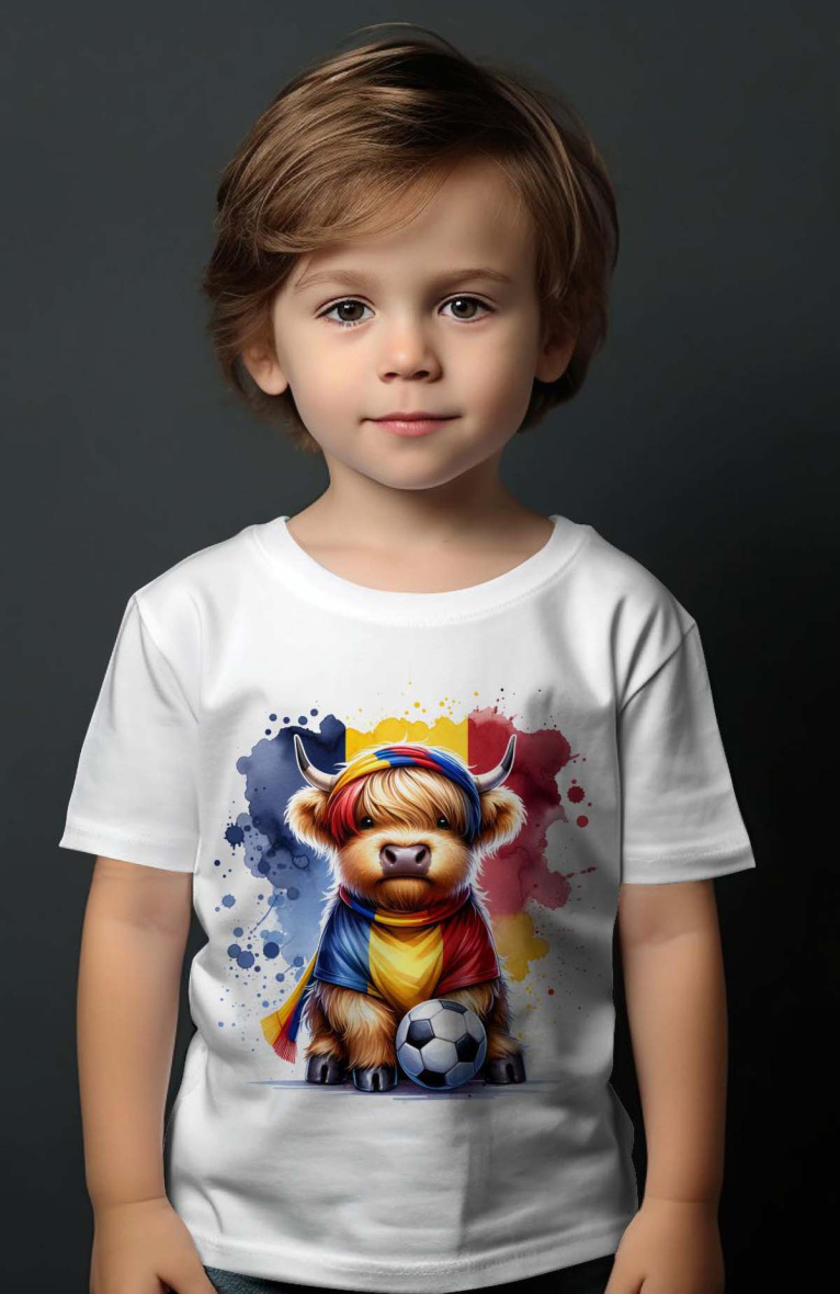 Großhändler I.A.L.D FRANCE - Jungen-T-Shirt | Rumänische Kuh