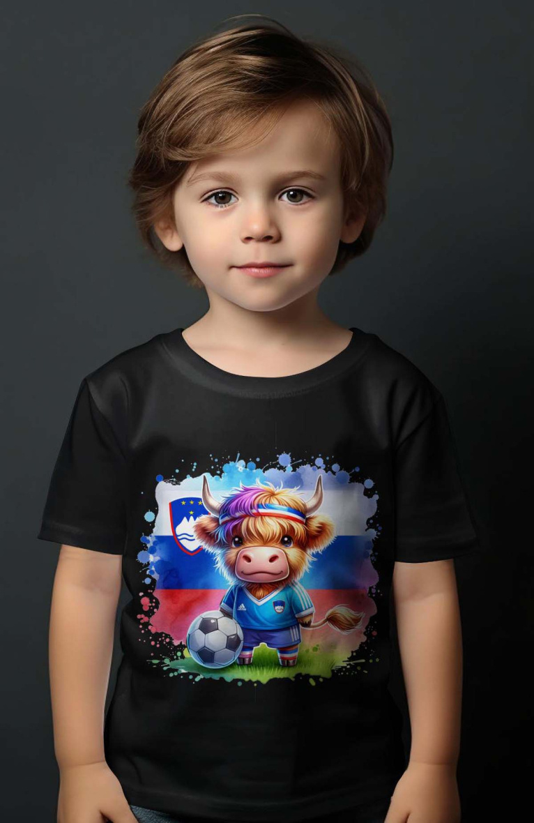 Großhändler I.A.L.D FRANCE - Jungen-T-Shirt | Slowenische Kuh
