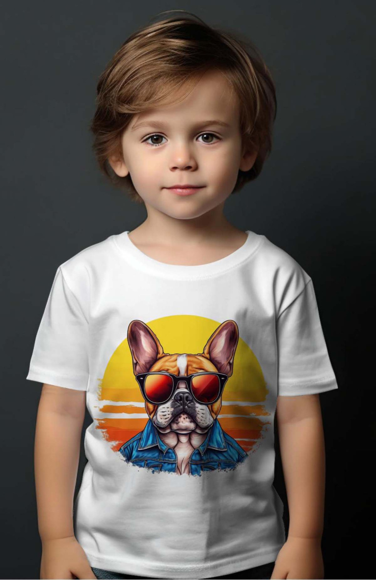 Großhändler I.A.L.D FRANCE - Jungen-T-Shirt | Hund Bogoss 2