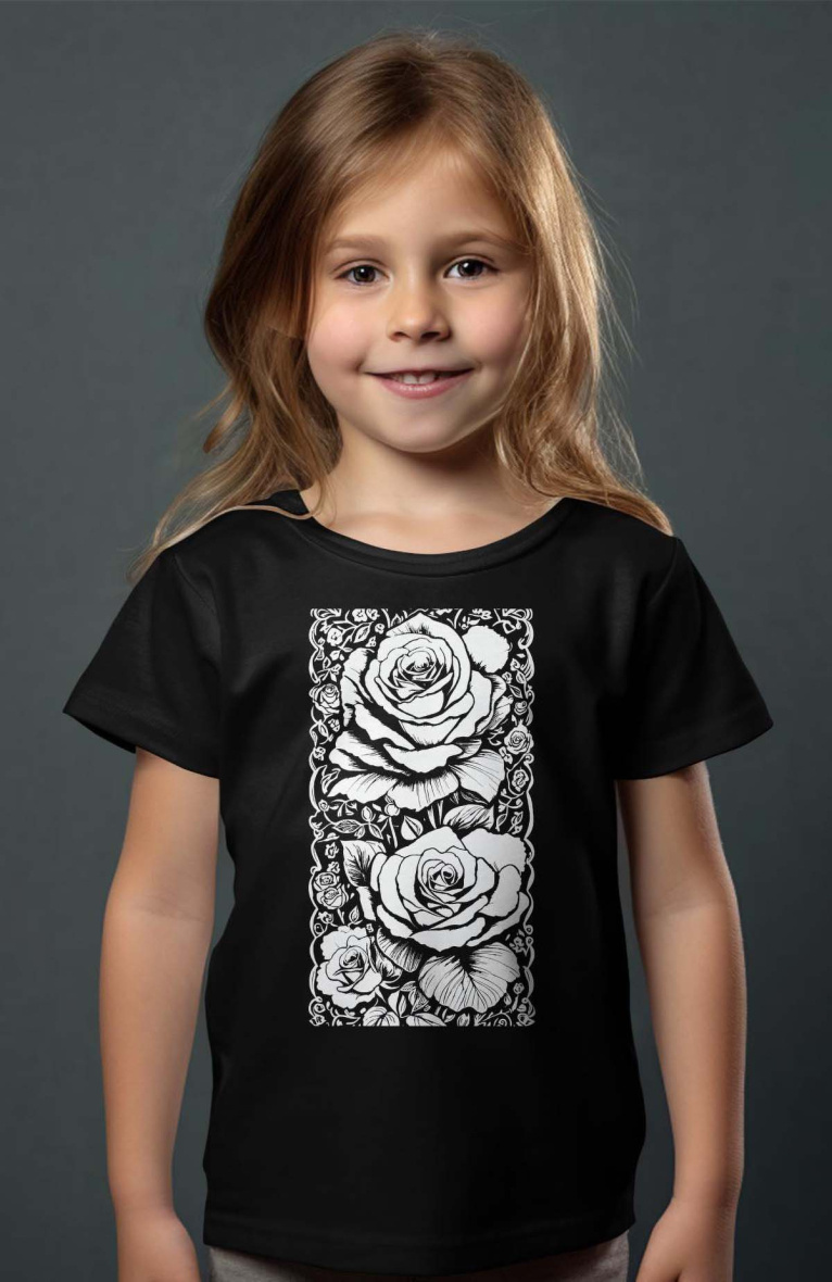 Grossista I.A.L.D FRANCE - T-shirt per ragazze - rosa multicolore