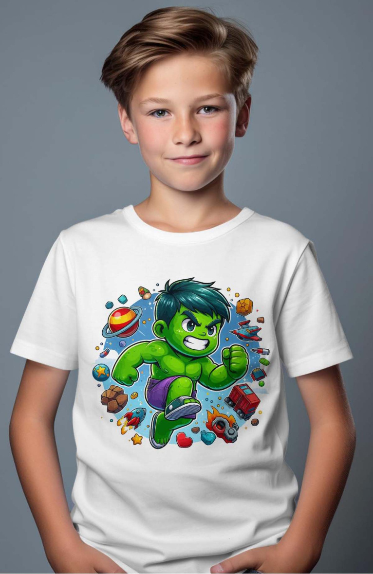 Wholesaler I.A.L.D FRANCE - Boy's tee - Green Boy