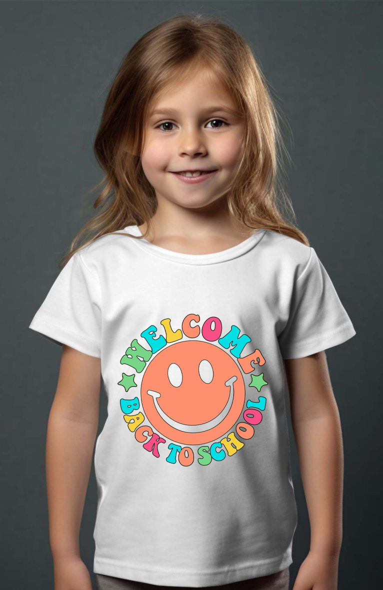 Großhändler I.A.L.D FRANCE - Willkommen in der Schule – T-Shirt für Mädchen