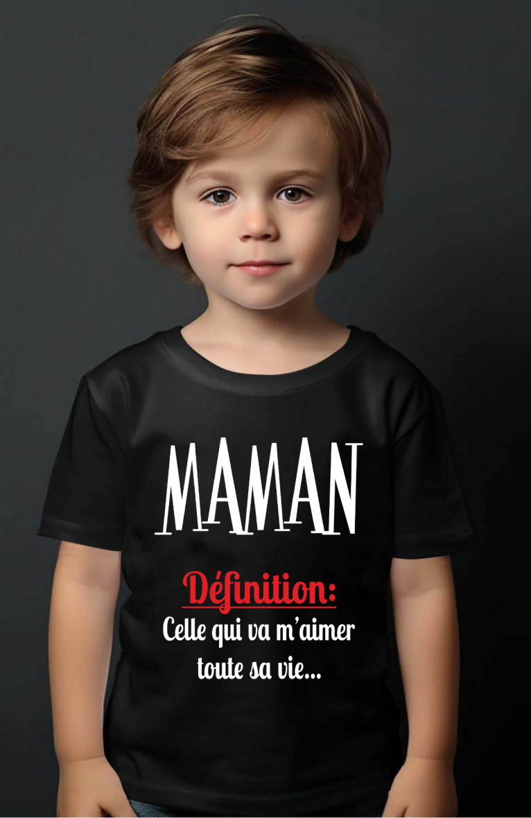 Großhändler I.A.L.D FRANCE - Def mom - T-Shirt für Jungen
