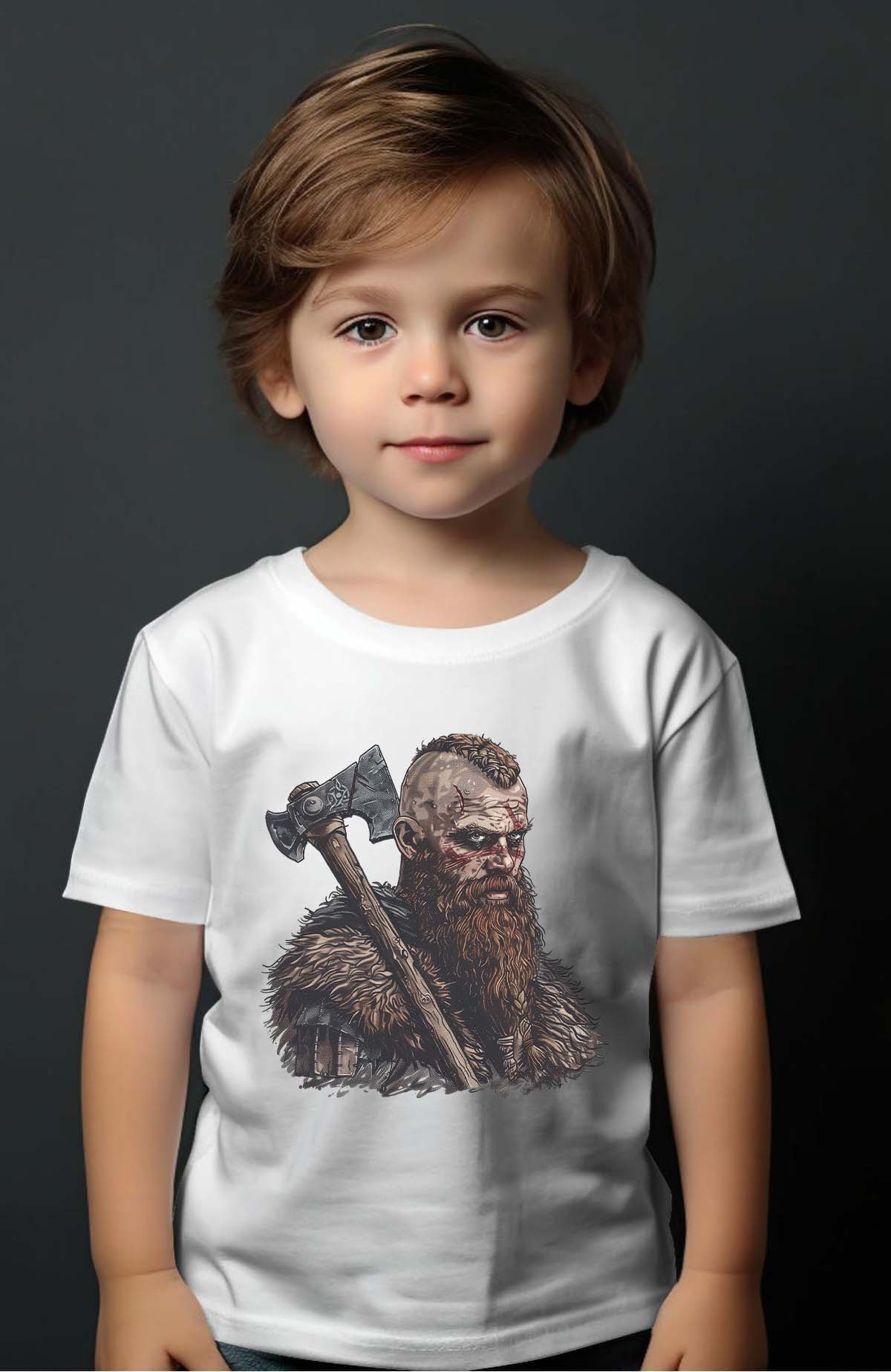 Grossiste I.A.L.D FRANCE - Viking Hache - Tshirt Garçon