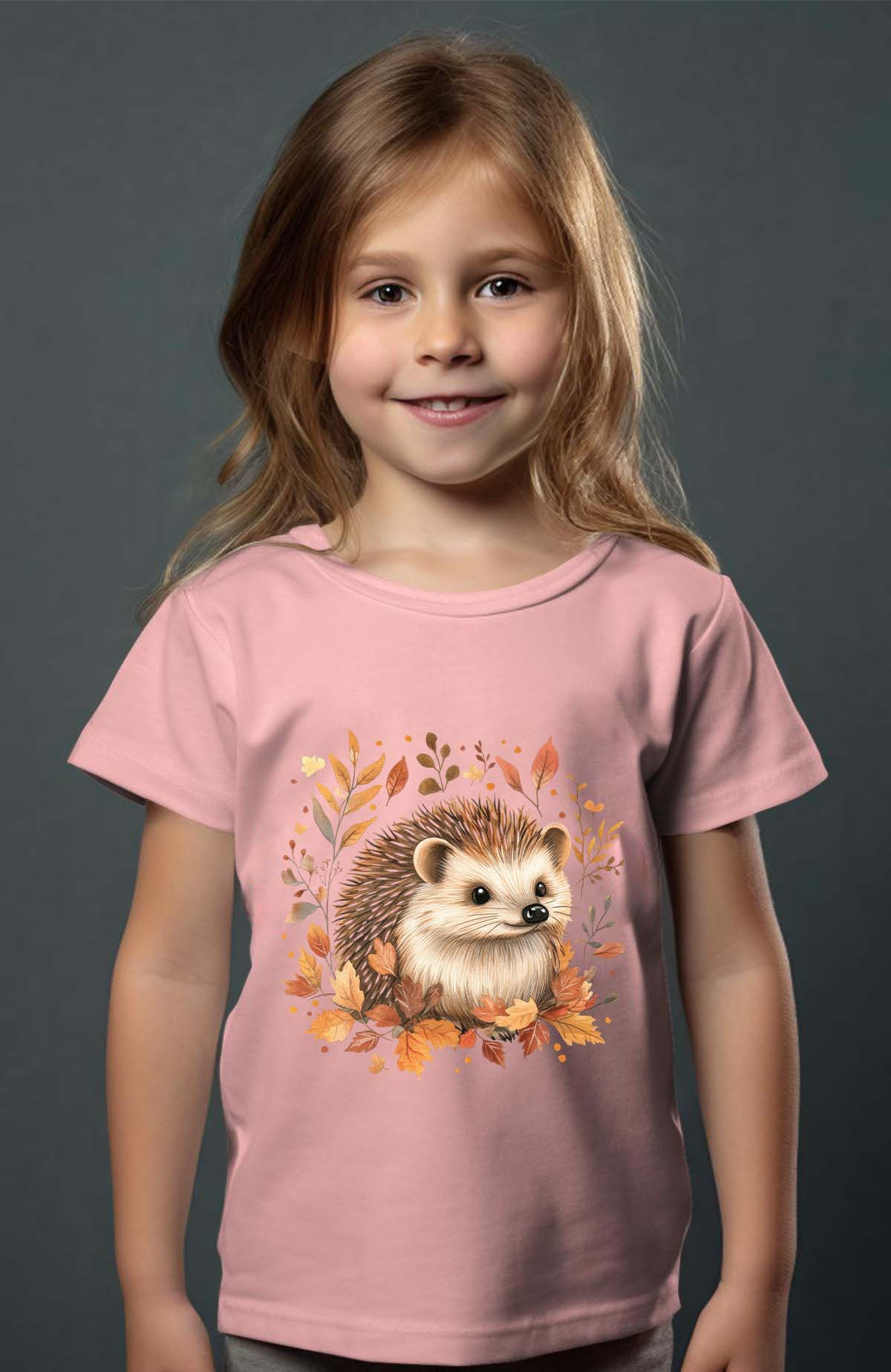 Wholesaler I.A.L.D FRANCE - Autumn hérison - Girl's tee