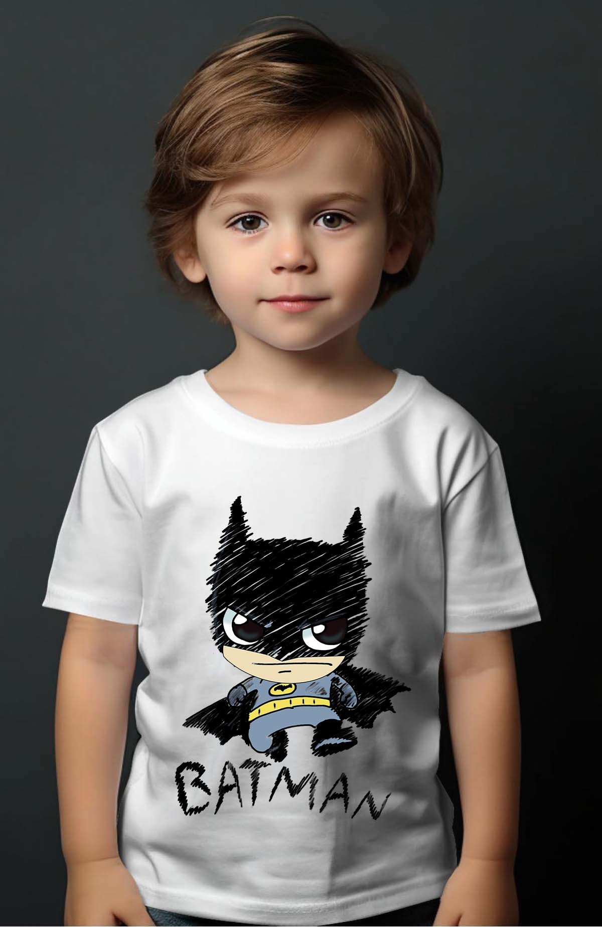 Grossista I.A.L.D FRANCE - Batman Little - Maglietta per ragazzi