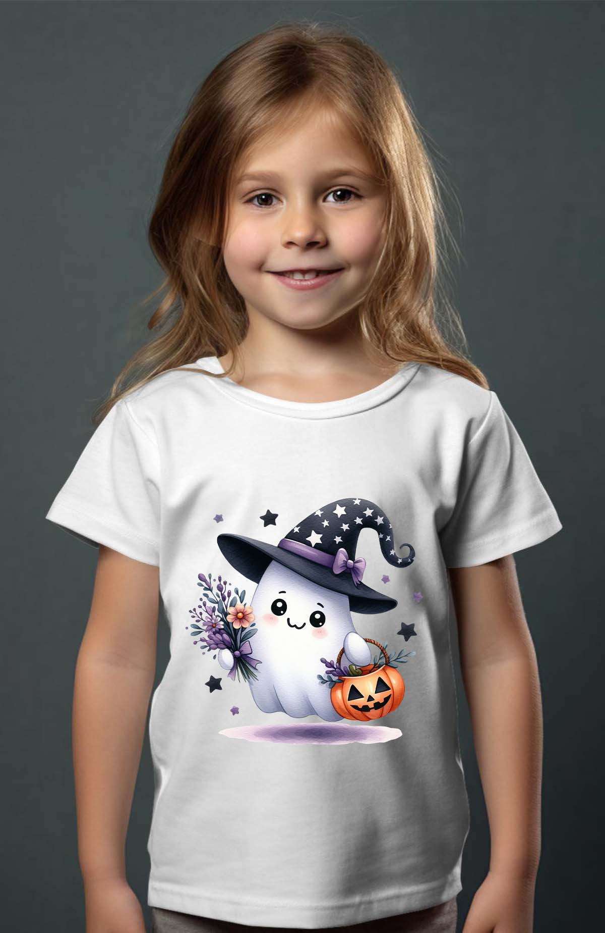 Wholesaler I.A.L.D FRANCE - Ghost Fleur - Girl's tee