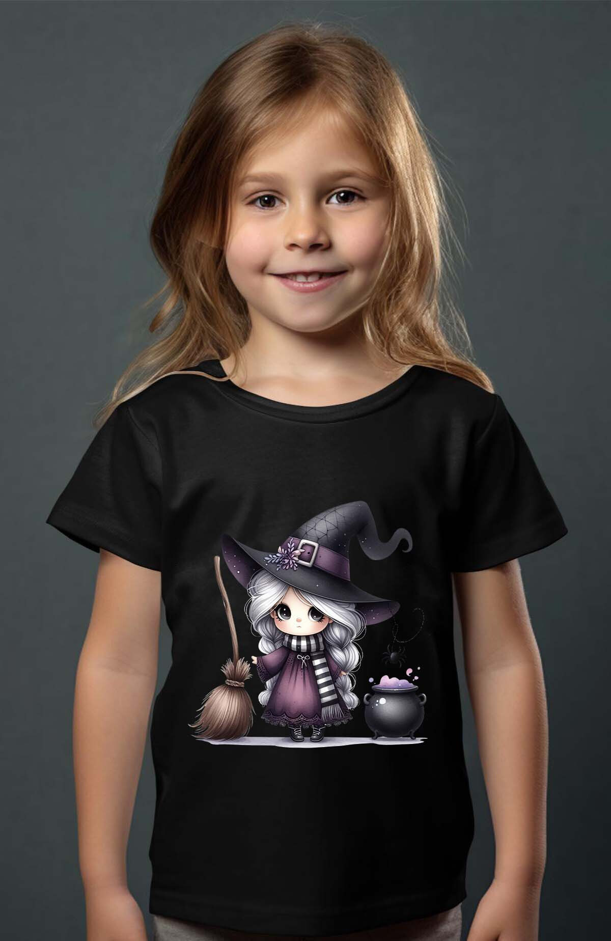 Wholesaler I.A.L.D FRANCE - Mini sorciere - Girl's tee