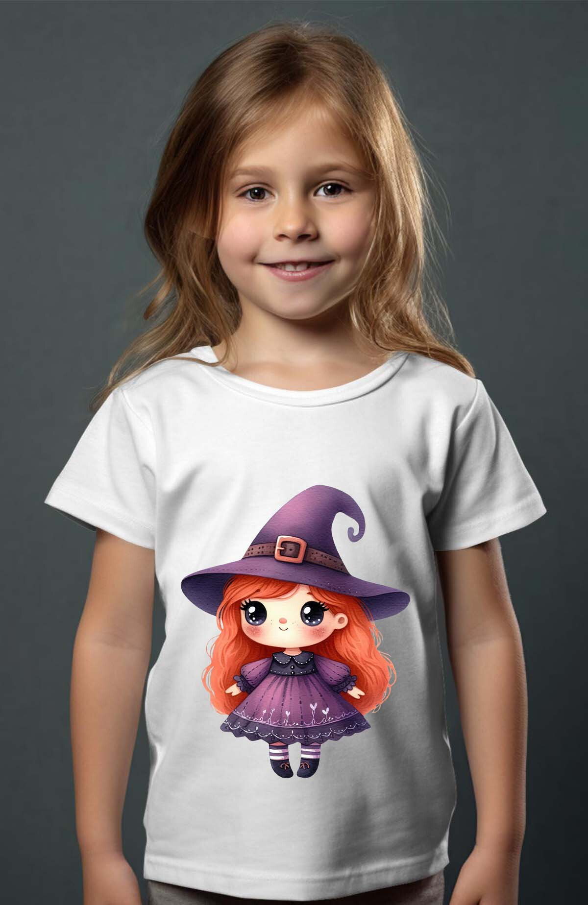Grossiste I.A.L.D FRANCE - sorciere chibi - Tshirt Fille