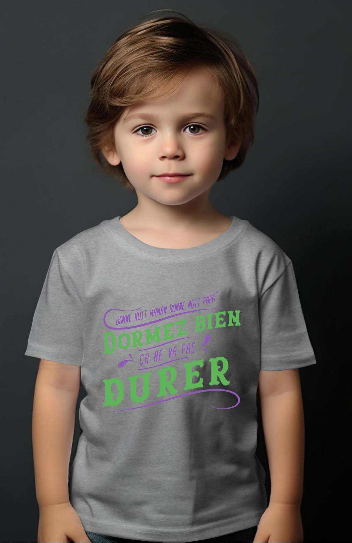 Grossiste I.A.L.D FRANCE - Dormez pas durée - Tshirt Garçon