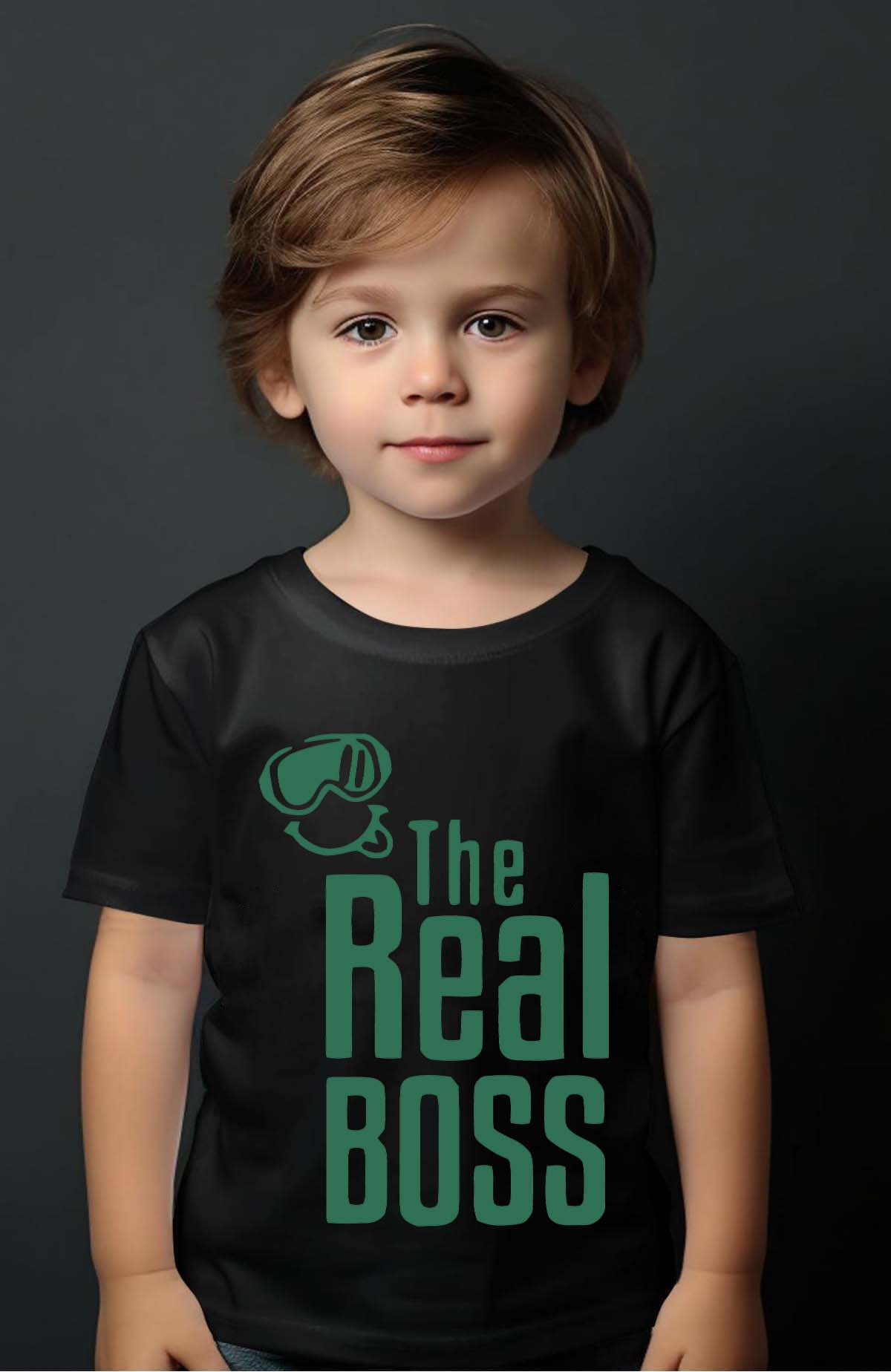 Wholesaler I.A.L.D FRANCE - The real boss - Boy's tee