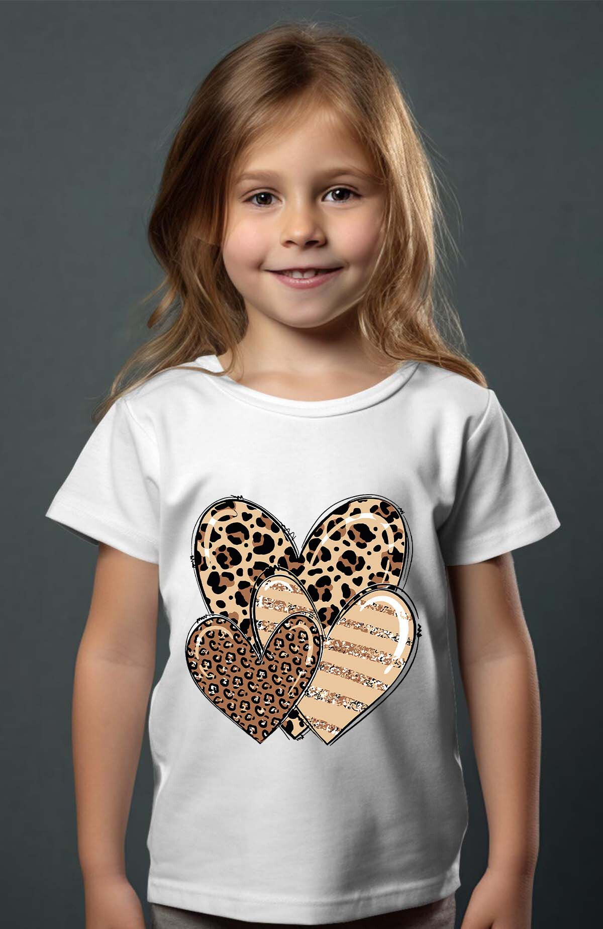 Grossiste I.A.L.D FRANCE - Three coeurs leo - Tshirt Fille