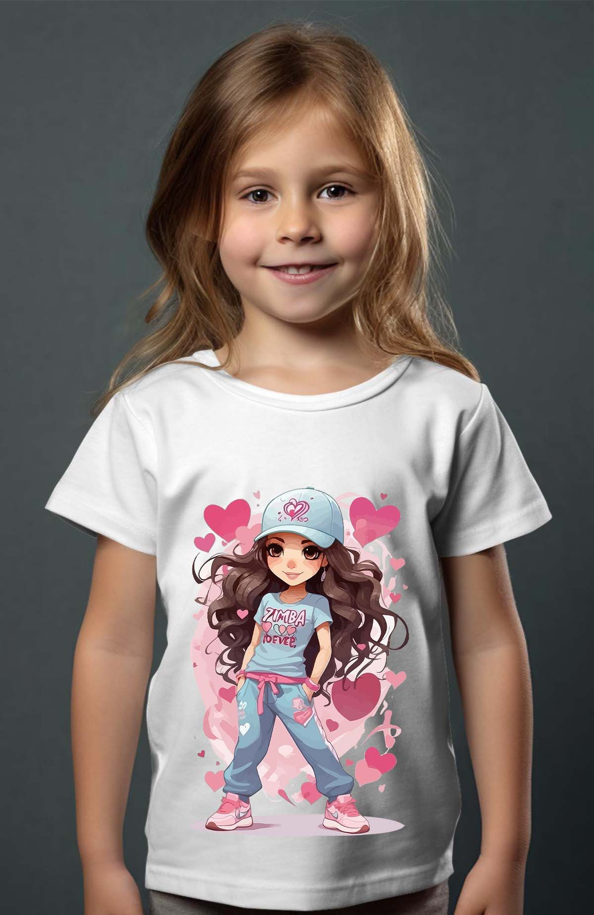 Großhändler I.A.L.D FRANCE - Zimba Forever - Mädchen-T-Shirt