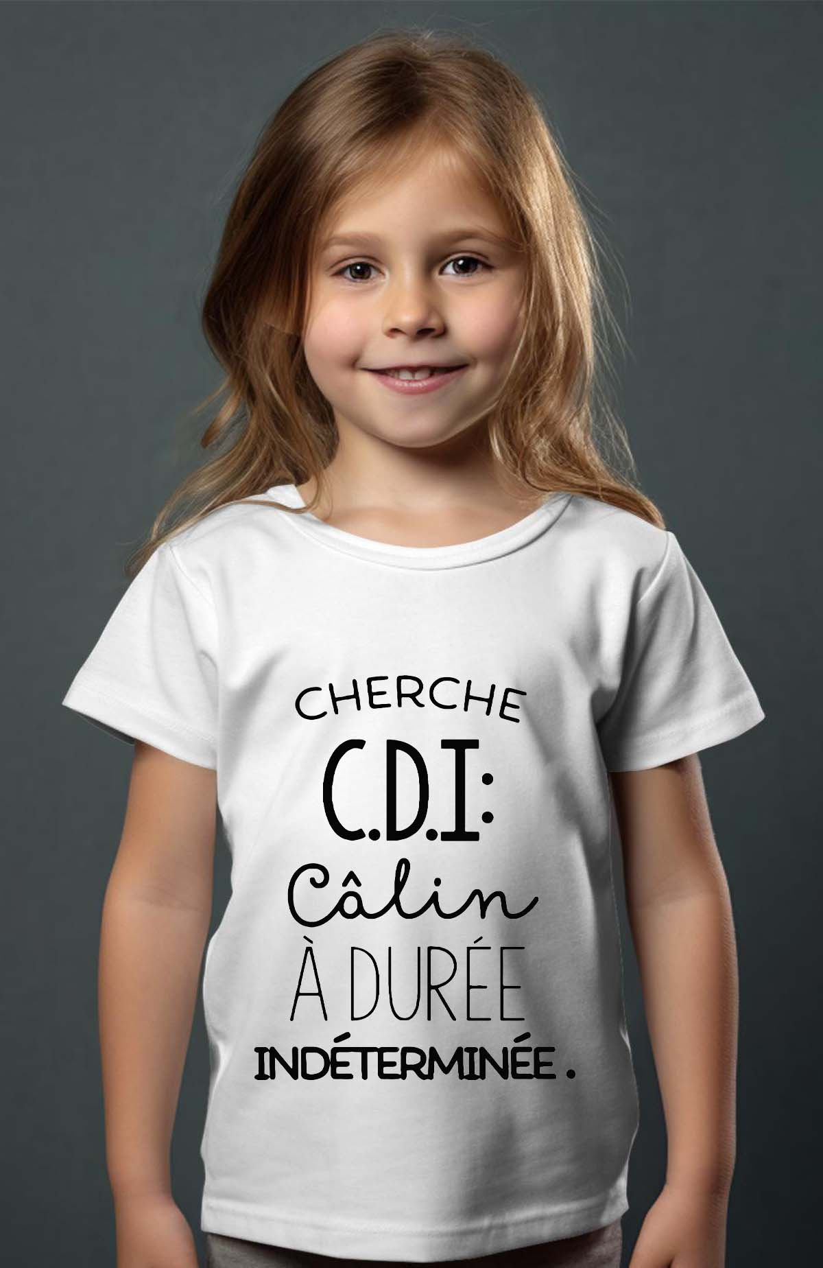 Wholesaler I.A.L.D FRANCE - CDI Calin - Girl's tee