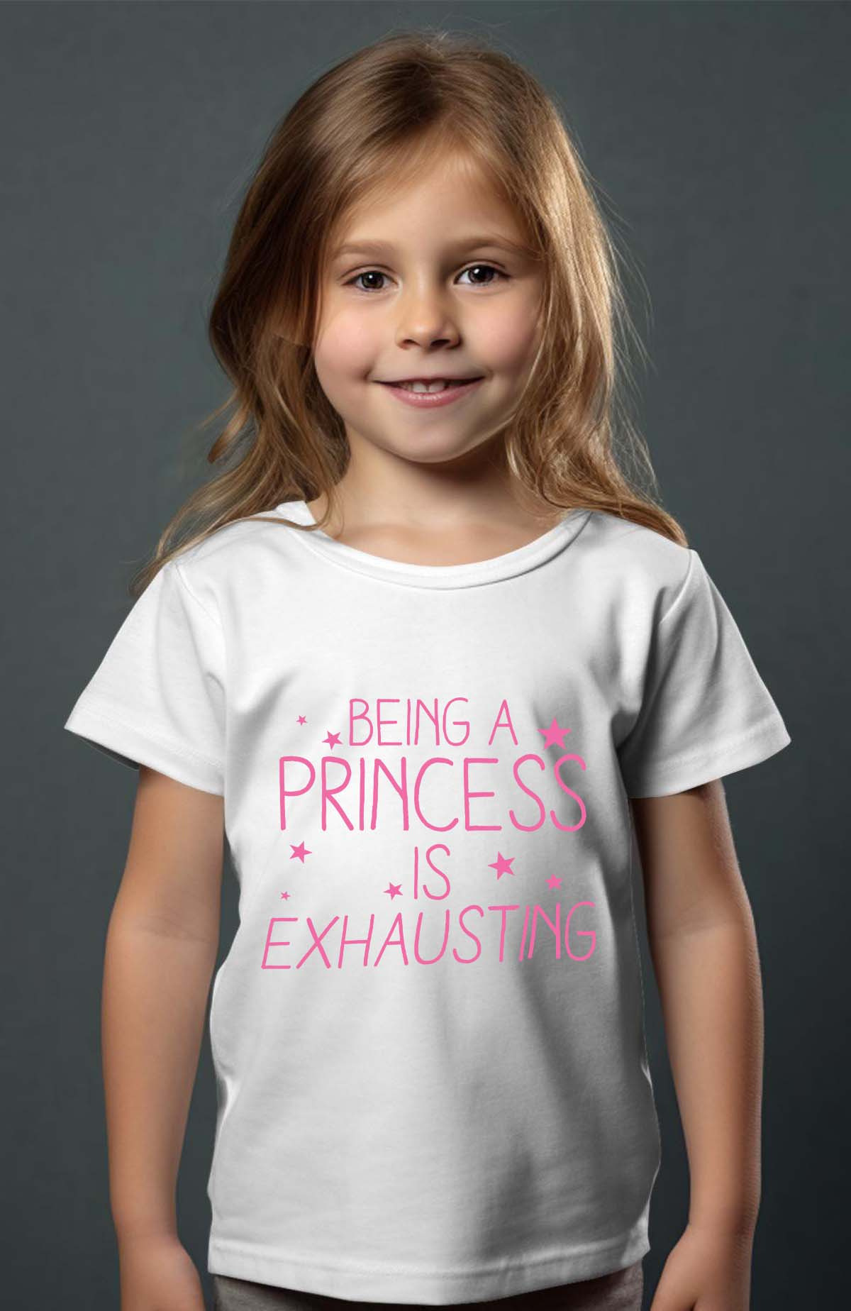 Wholesaler I.A.L.D FRANCE - Princess Exhausting - Girl's tee