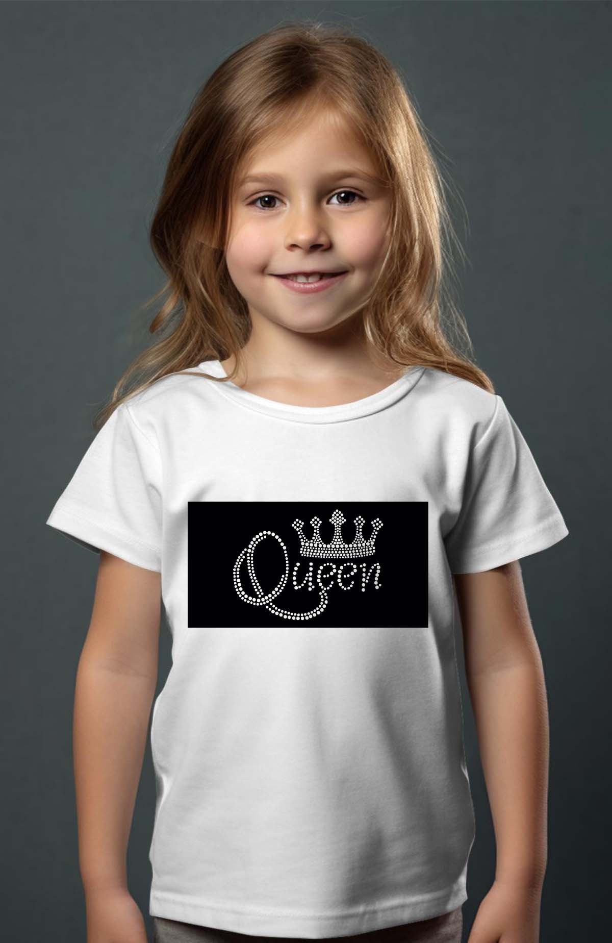 Großhändler I.A.L.D FRANCE - Queen Pearl - Mädchen-T-Shirt