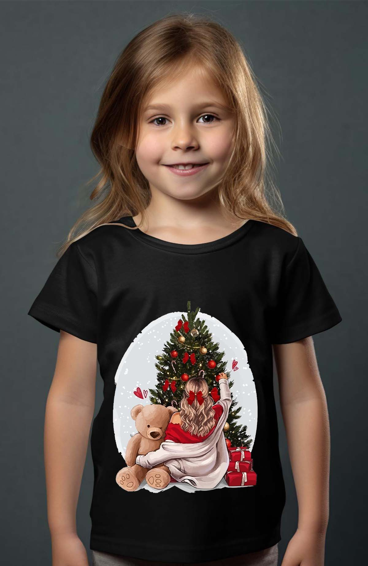 Mayorista I.A.L.D FRANCE - Mujer de vuelta Navidad - Camiseta niña