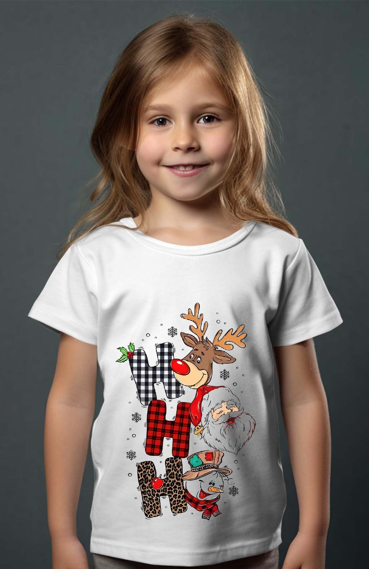 Wholesaler I.A.L.D FRANCE - Ho ho ho Noel - Girl's tee