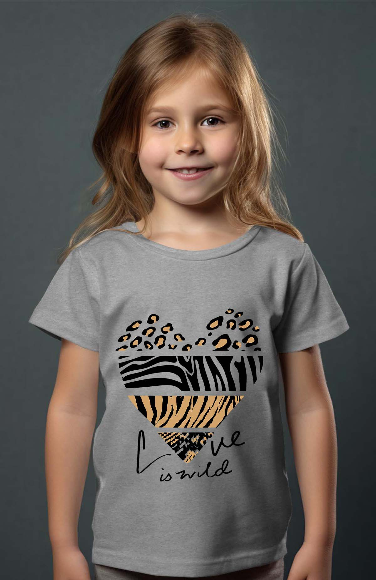 Wholesaler I.A.L.D FRANCE - Love wild - Girl's tee
