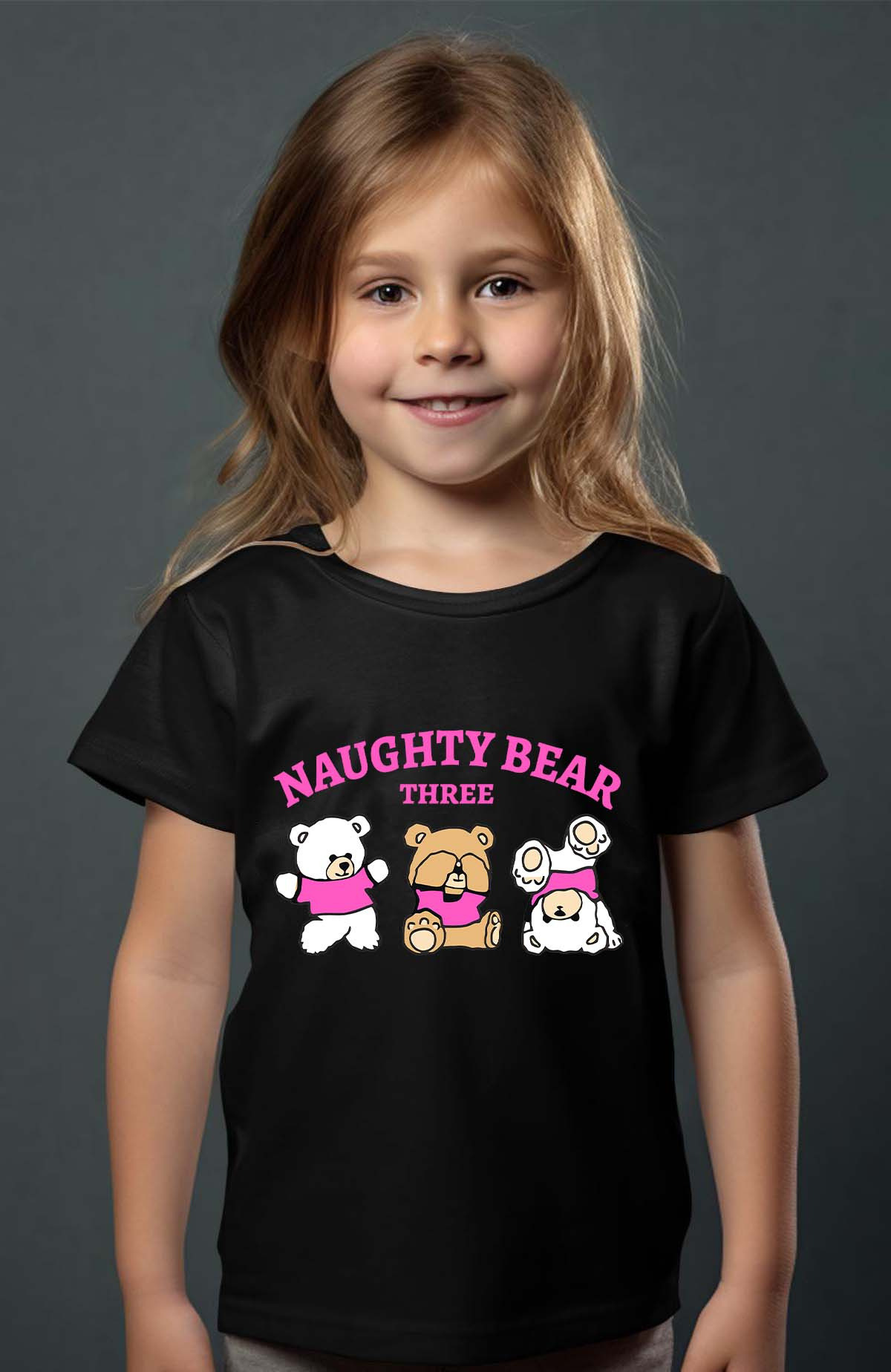 Wholesaler I.A.L.D FRANCE - Naughty Bear - Girl's tee