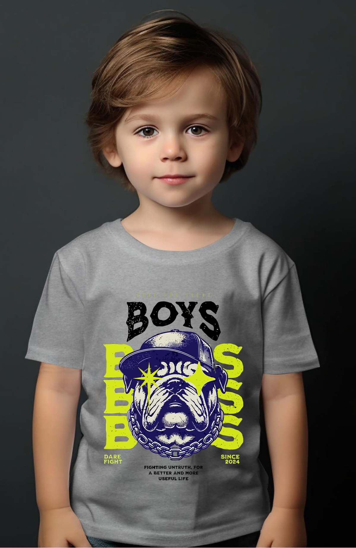 Grossiste I.A.L.D FRANCE - Dog boy - Tshirt Garçon