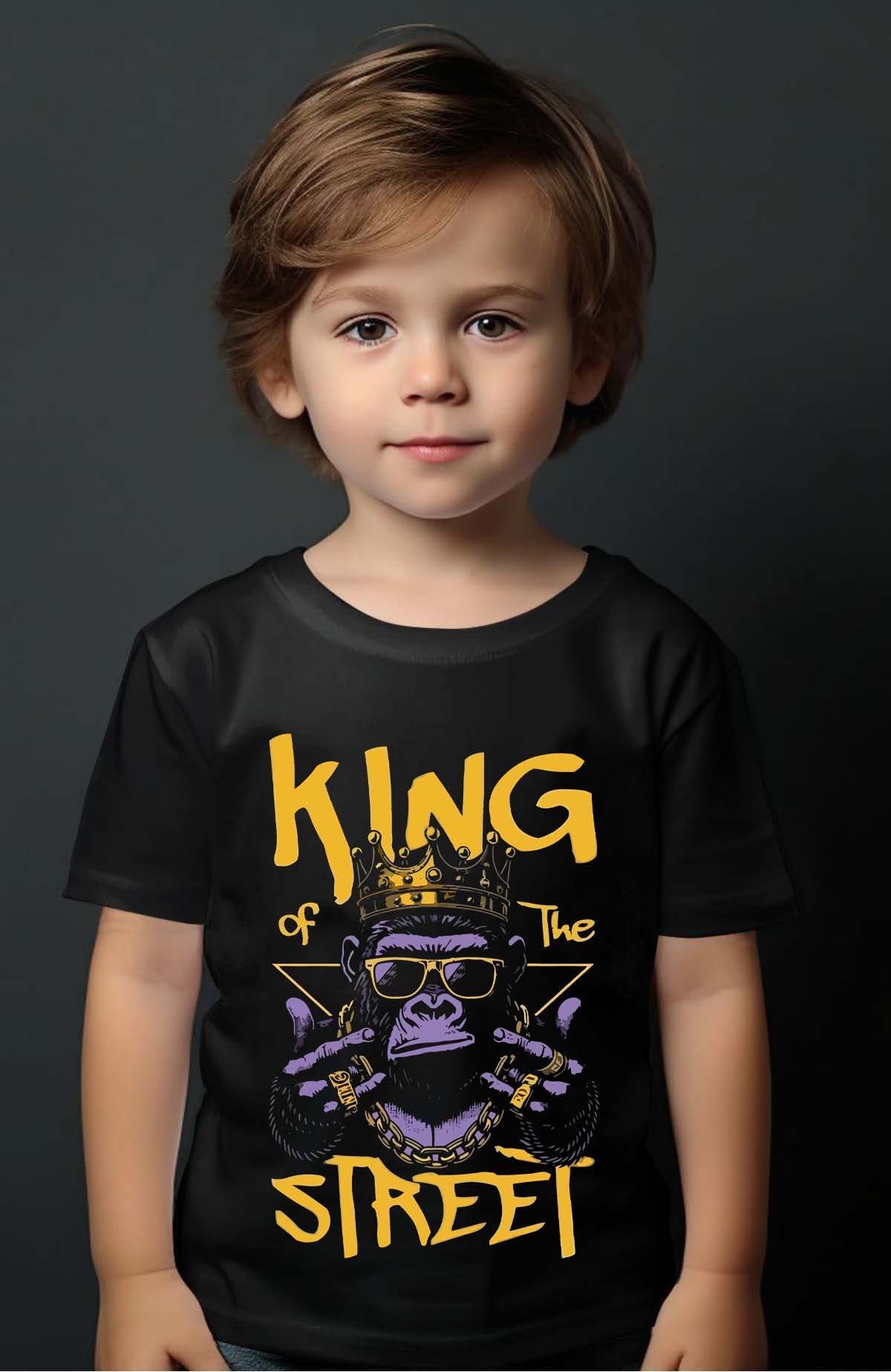 Grossiste I.A.L.D FRANCE - King Street - Tshirt Garçon